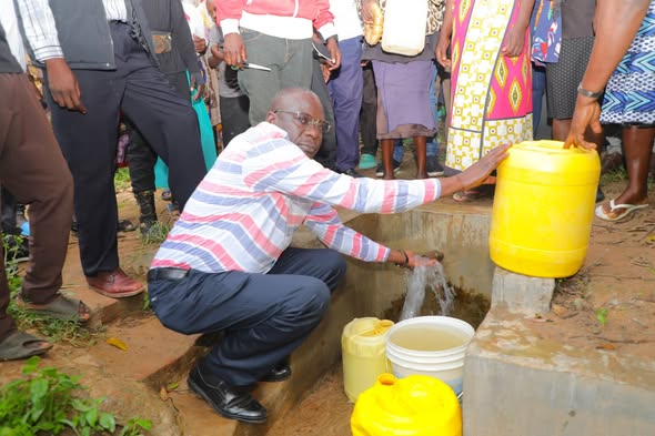 Repairing water point