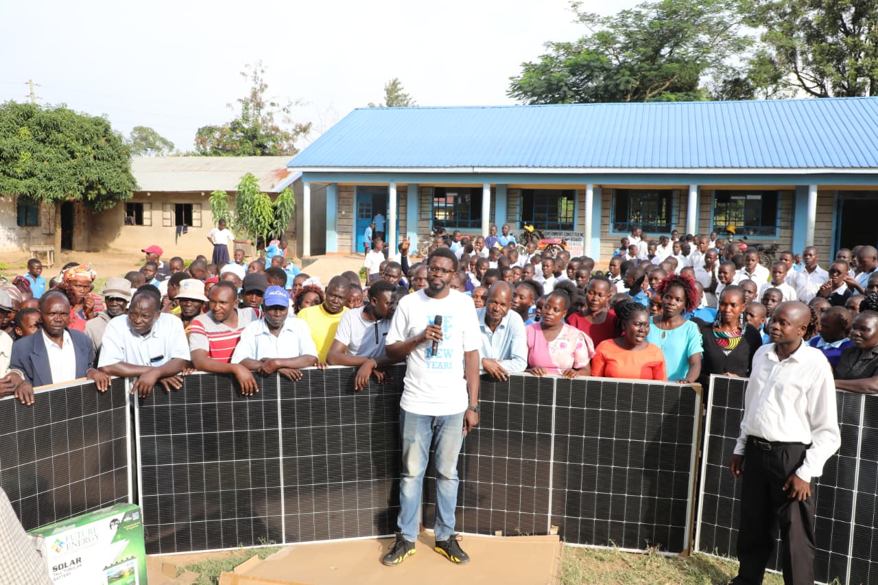 Solar Lighting for Ngelechom primary school